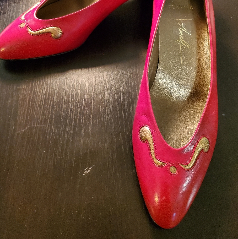 Vintage Almafi Claudia Kitten Heel